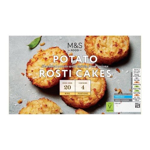 M&S 4 Potato Rosti Cakes