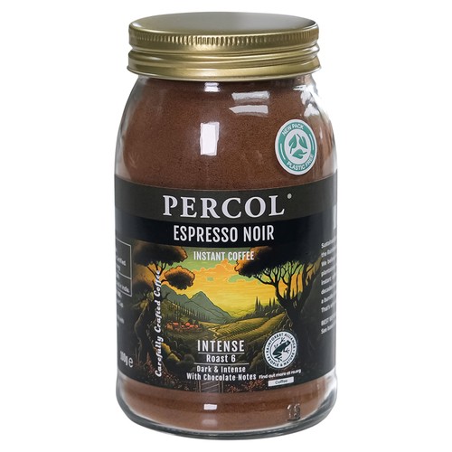 Percol Espresso Noir Instant Coffee, 100g Percol Espresso Noir Instant Coffee, 100g