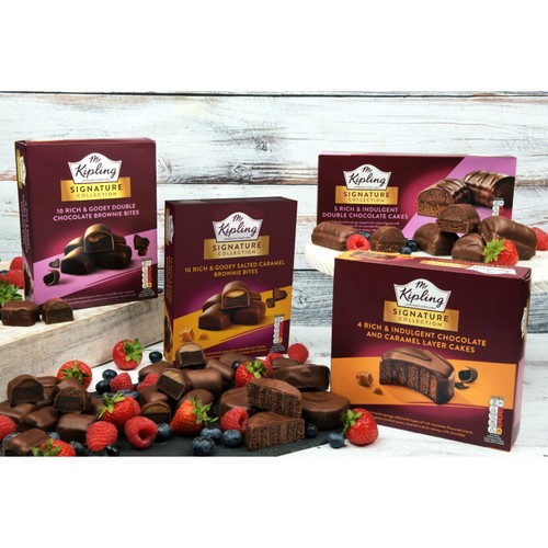 Mr Kipling Signature Double Chocolate Brownie Bites