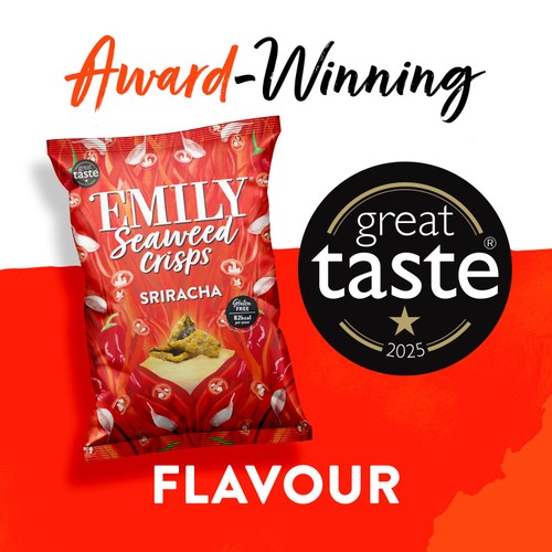 Emily Sriracha Seaweed Crisps