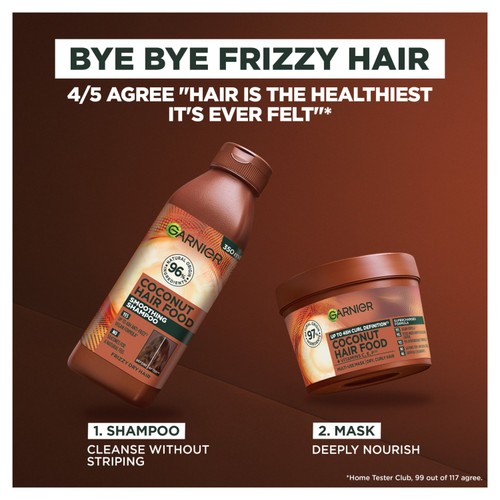 Garnier Ultimate Blends Hair Food Coconut Oil 3-in-1 Hair Mask Treatment 