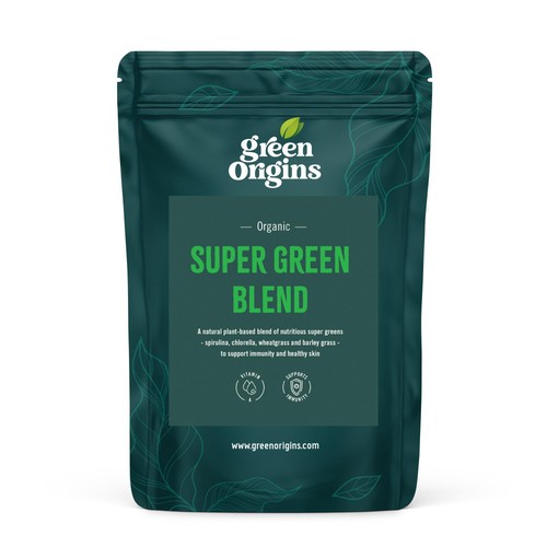 Green Origins Organic Super Green Blend 