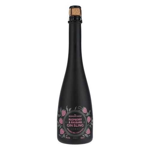 M&S The Marksologist Sparkling Raspberry & Rhubarb Gin Sling