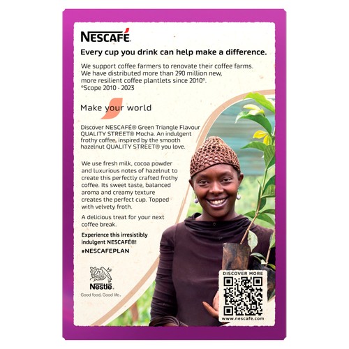 Nescafe Green Triangle Quality Street Mocha