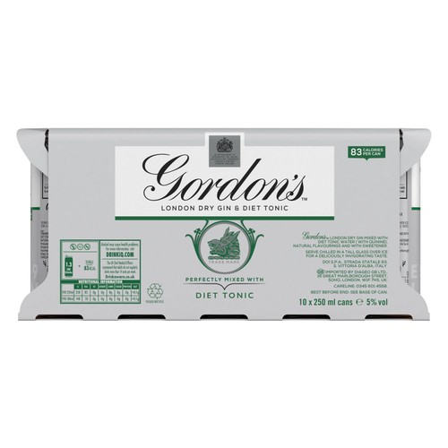 Gordon's Gin & Slimline Tonic