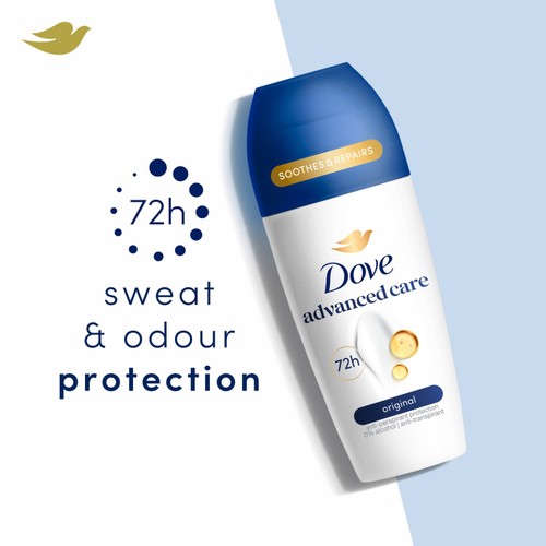 Dove Women Advanced Antiperspirant Deodorant Roll on Original