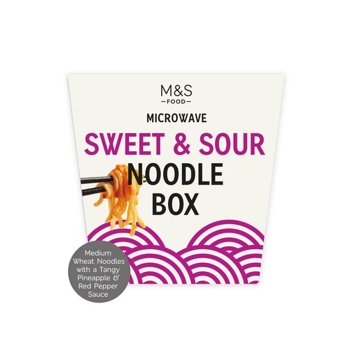 M&S Sweet & Sour Noodle Box