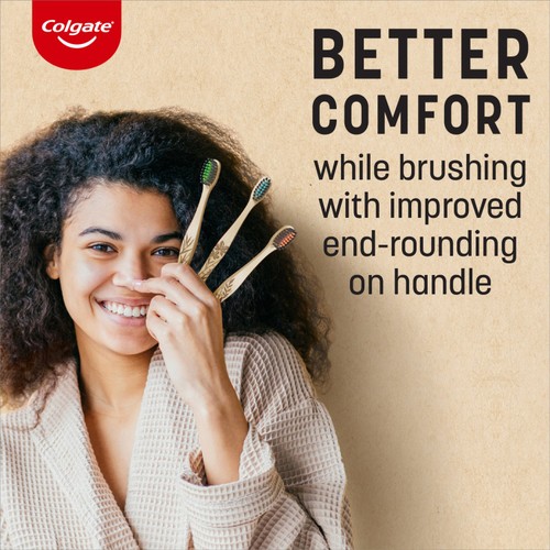 Colgate Bamboo Charcoal Soft Manual Toothbrush 