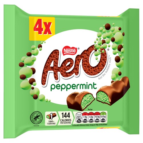 Aero Peppermint Mint Chocolate Multipack