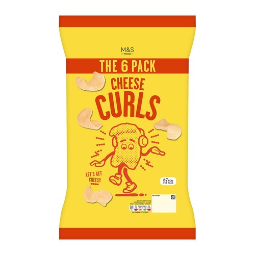 M&S Cheese Curls Multipack