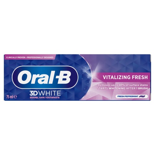 Oral-B 3DW Toothpaste Vitalising Fresh