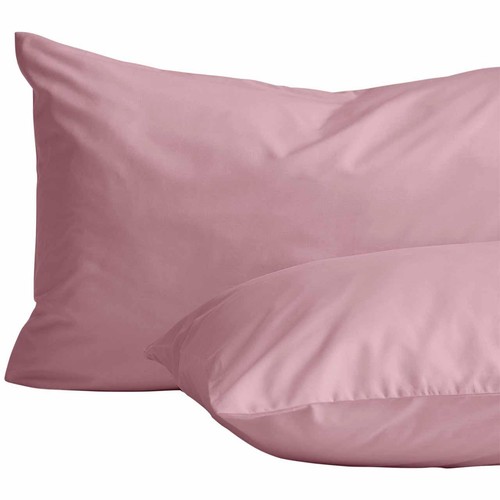 M&S Cotton Rich Bedding Set, Double, Blush