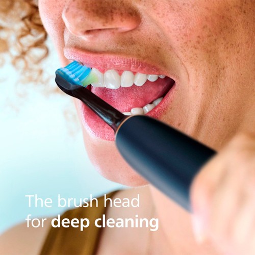Philips Sonicare C3 Premium Plaque Defence Brush Head, Black, 2+1 Pack
