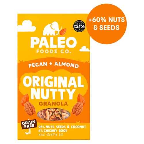 The Paleo Foods Co Pecan & Almond Grain-Free Granola