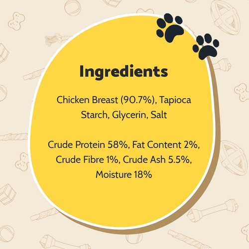 Good Boy Chewy Chicken Fillets Dog Treats
