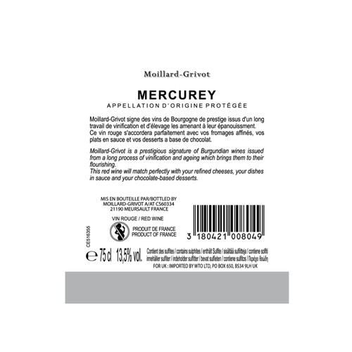 MOILLARD GRIVOT MERCUREY