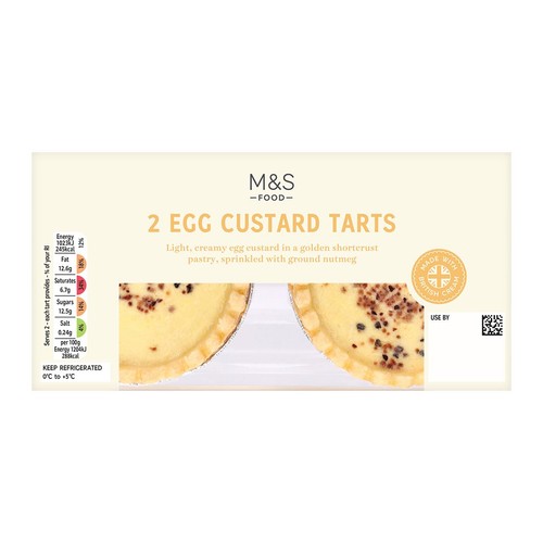 M&S Egg Custard Tarts