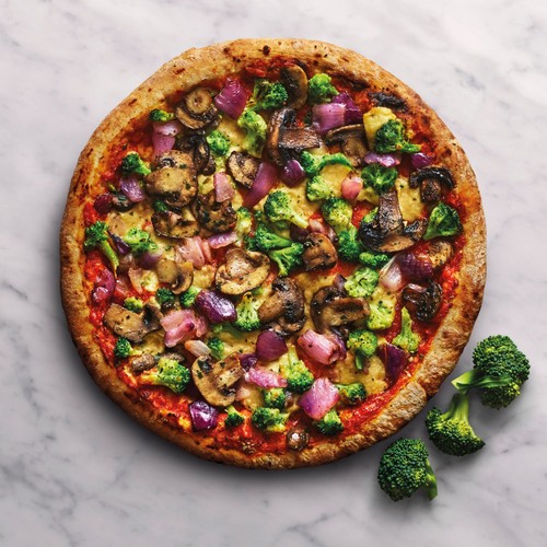 Crosta Mollica Vegana Sourdough Pizza with Grilled Vegetables