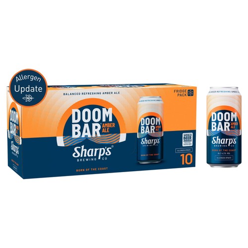 Sharp's Doom Bar Amber Ale Can 10 x 440ml