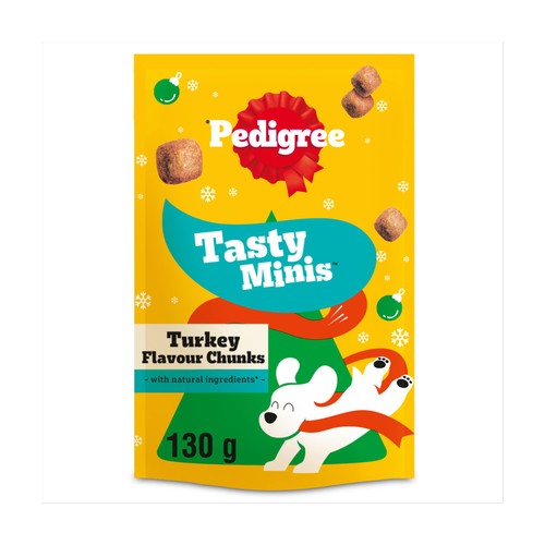 Pedigree Tasty Minis Adult Dog Treats Chewy Cubes Turkey