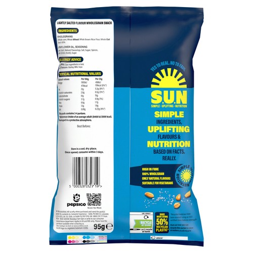 SUN Bites Lightly Salted Sharing Bag Crisps