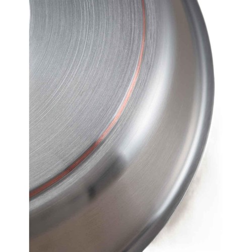 M&S X Tom Kerridge Stainless Steel 24cm Non Stick Frying Pan, Silver