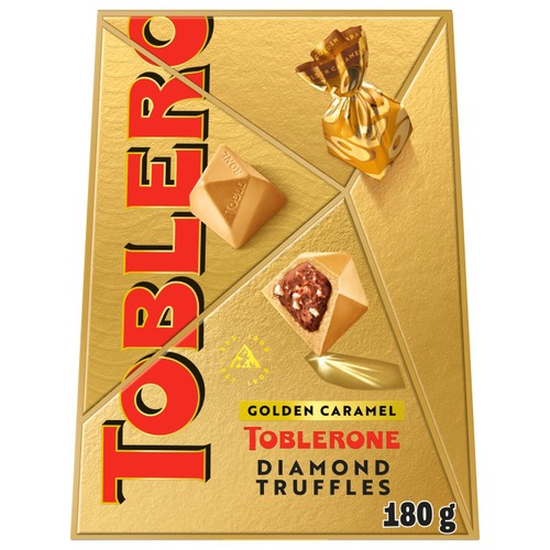 Toblerone Truffles Golden Caramel