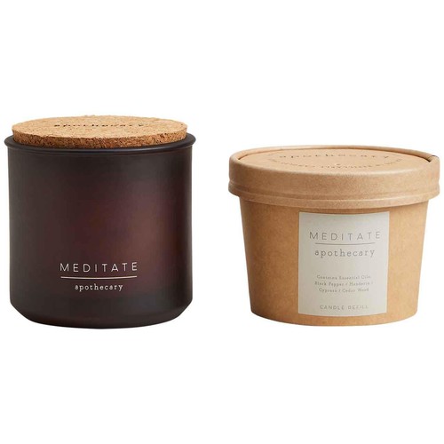 M&S Apothecary Meditate Candle & Refill Set