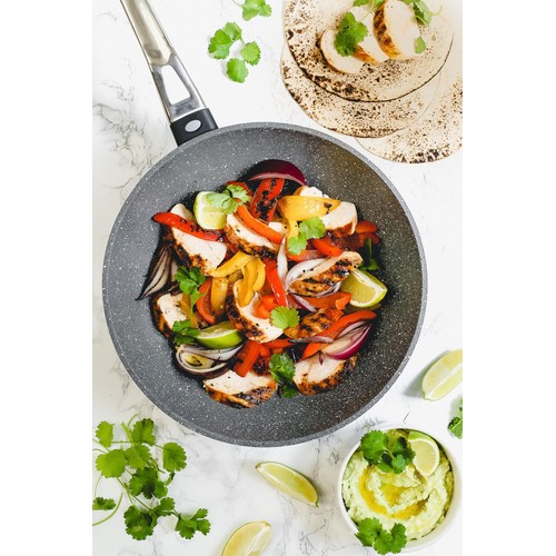 MasterClass Cast Aluminium Non-Stick Wok 28cm(11'')