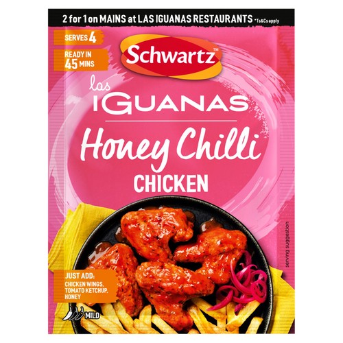Schwartz x Las Iguanas Honey Chilli Chicken