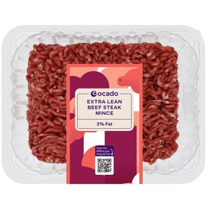 Ocado Extra Lean Beef Steak Mince 3% Fat