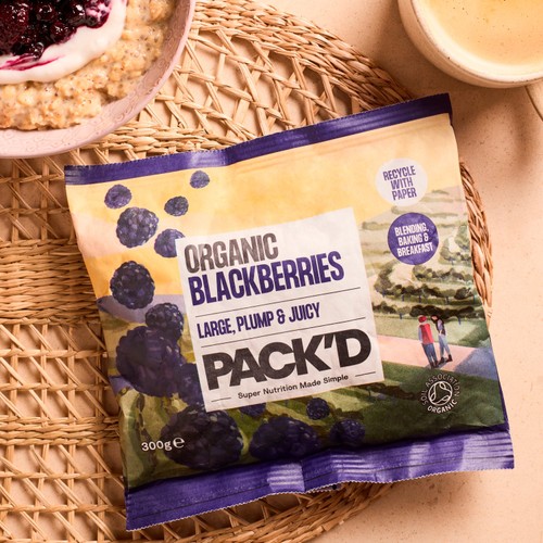 PACK'D Organic Blackberries