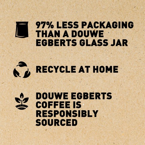 Douwe Egberts Pure Gold Instant Coffee Refill
