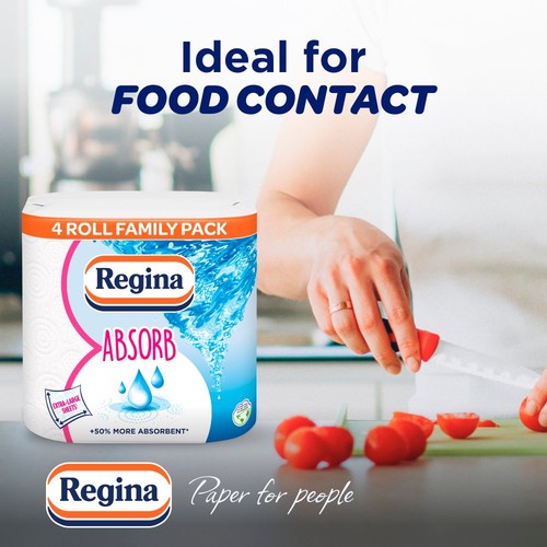 Regina Absorb Kitchen Roll 300 Supersized Sheets