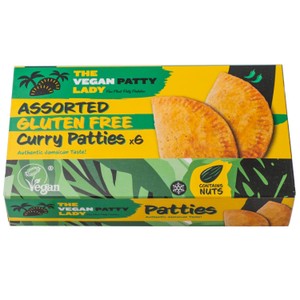 The Vegan Patty Lady Gluten Free Vegan Jamaican Curry Patties cocktail size