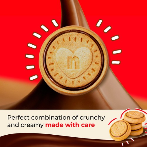 Nutella Chocolate & Hazelnut Biscuit Tube