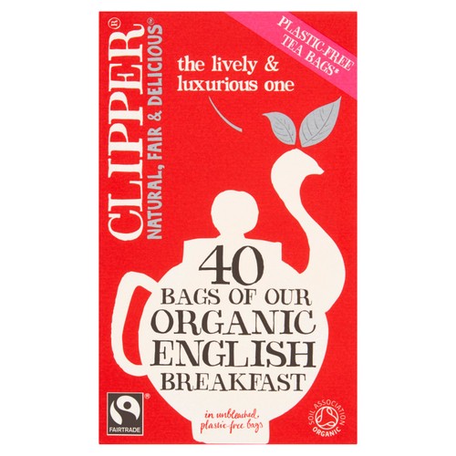 Clipper Organic & Fairtrade English Breakfast Tea