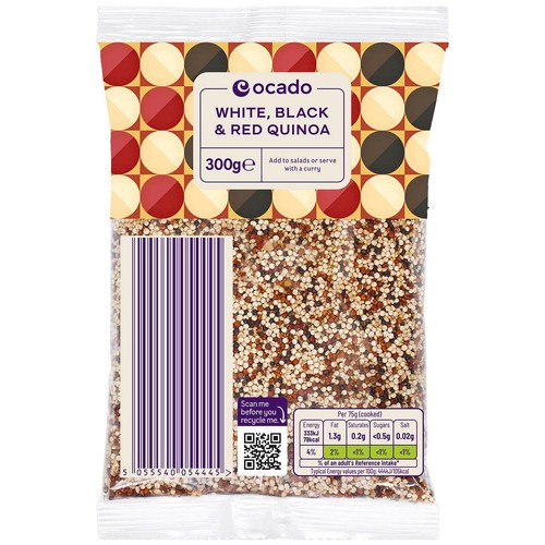 Ocado White, Black & Red Quinoa
