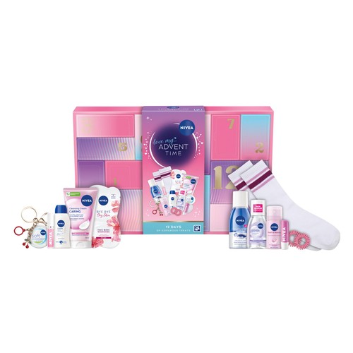 Nivea Love My Advent Time, 12 Day Advent Calendar Gift
