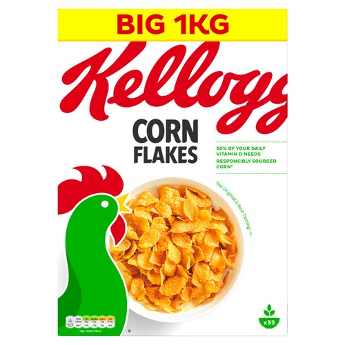 Kellogg's Corn Flakes Breakfast Cereal