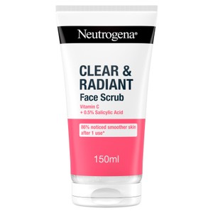 Neutrogena Clear and Radiant Face Scrub 150ml