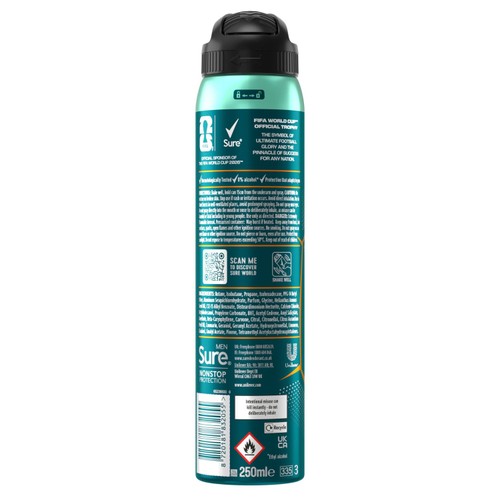 Sure Men Limited Edition Cobalt Dry 72h Antiperspirant Deodorant
