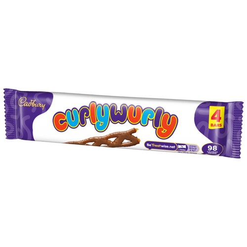Cadbury Curly Wurly Chocolate Bar Multipack