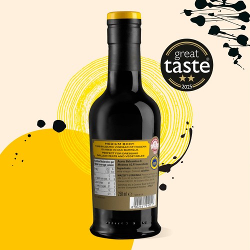 Mazzetti Aged Balsamic Vinegar Gold 4 leaf
