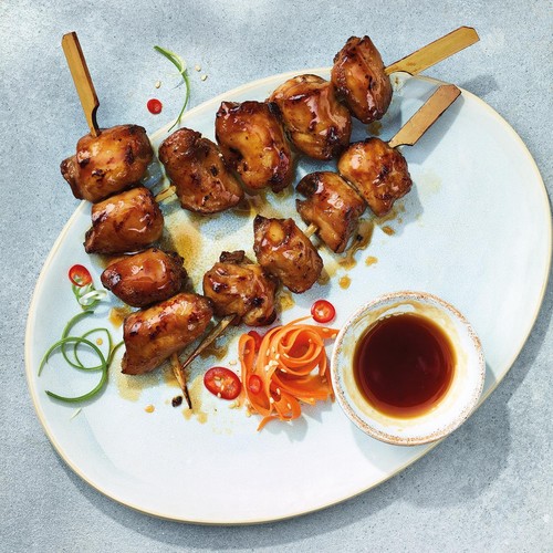Grilled Thai Coconut Chicken Skewers Recipe Thai Chicken Sauce For
