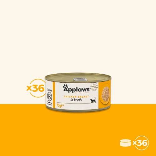 Applaws Cat Tin Chicken Bulk Pack 