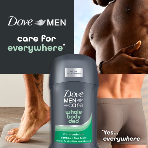 Dove Men+ 48h Whole Body Stick Bamboo & Aloe