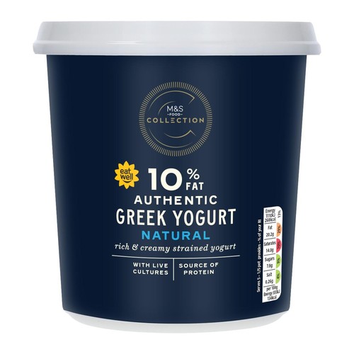 M&S Collection 10% Fat Authentic Greek Yogurt