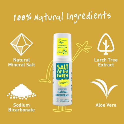 Salt of the Earth Spray Natural Deodorant