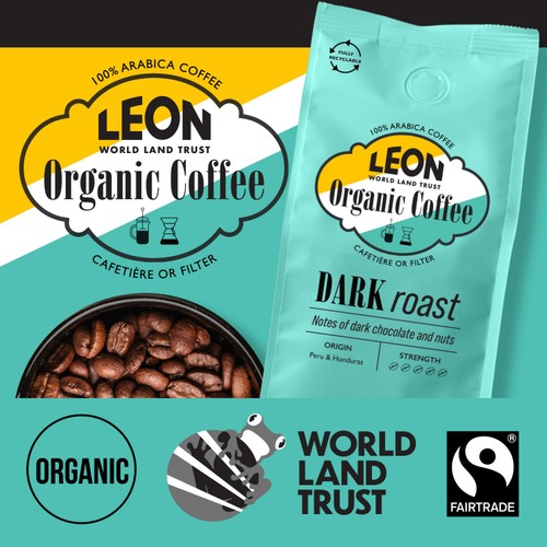 LEON Dark Roast Ground Coffee